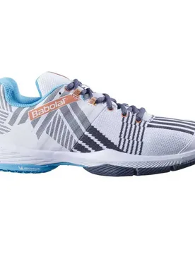 Sensa Padel Shoes White / Canyon Sunset UK 5 - Babolat - FashionsVida