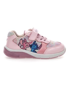 Sneaker rosa con luci D14638 28