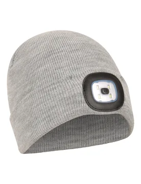 Highlands Womens Light Up Beanie - Grey - Grey - Size: ONE - Mountain Warehouse - FashionsVida
