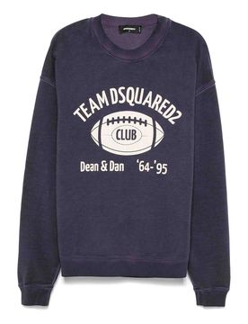 Dsquared2 Felpa con stampa logo