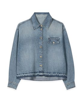 Blusa vaquera azul claro 38