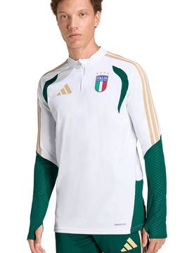 Italia mundial 2026 entrenamiento sudadera entrenamiento fútbol Blanco (XS)