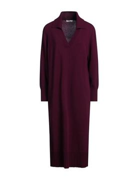Vestido midi Mujer Morado M,S,XS Mujer