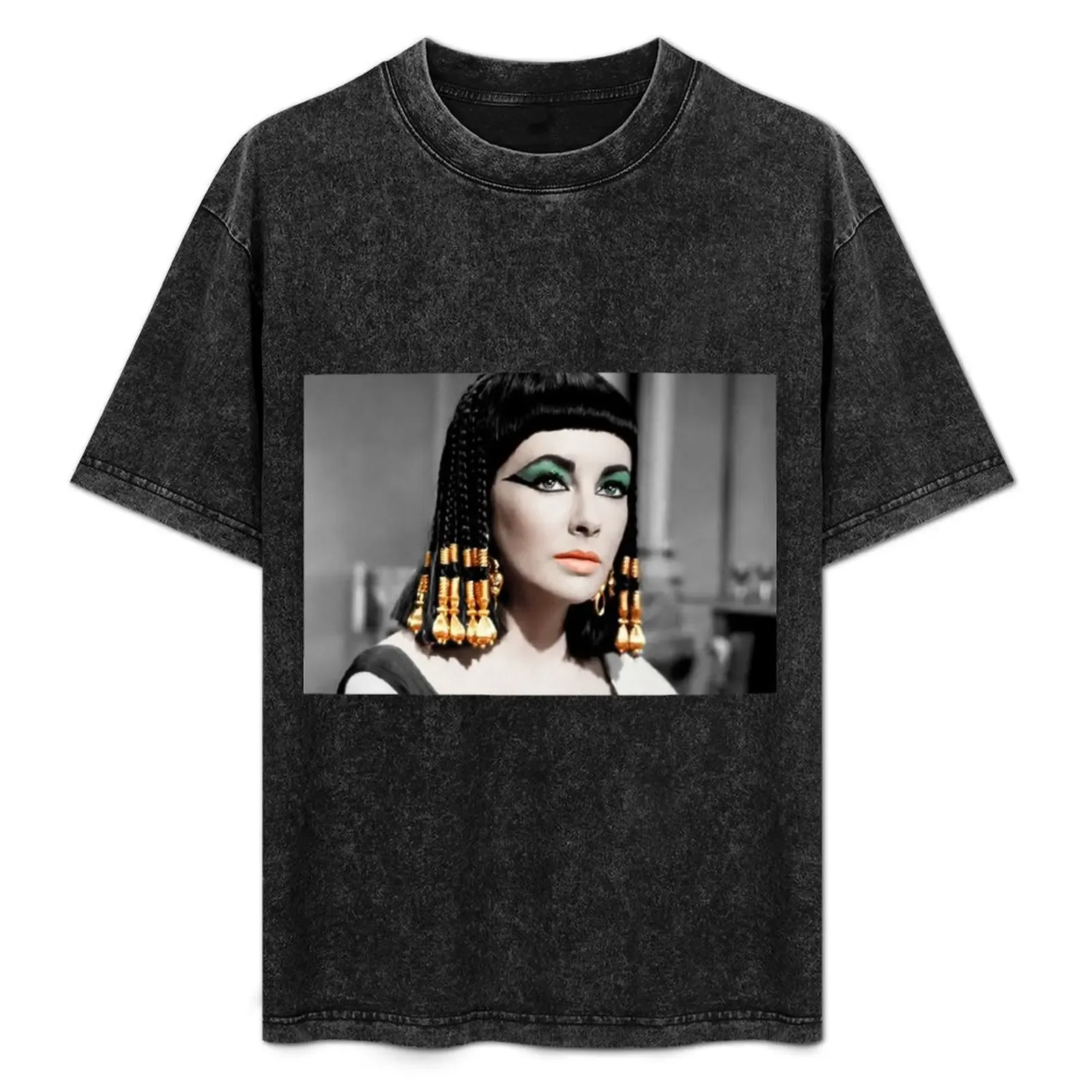 Cleopatra Emerald Edition T-Shirt Soft Basic Cotton Short Sleeve Tee - Aliexpress - FashionsVida
