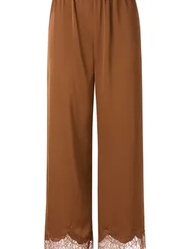 Pant Satin Lace female