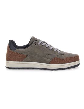 Sneakers verdi con inserti marroni CAM237046868 41