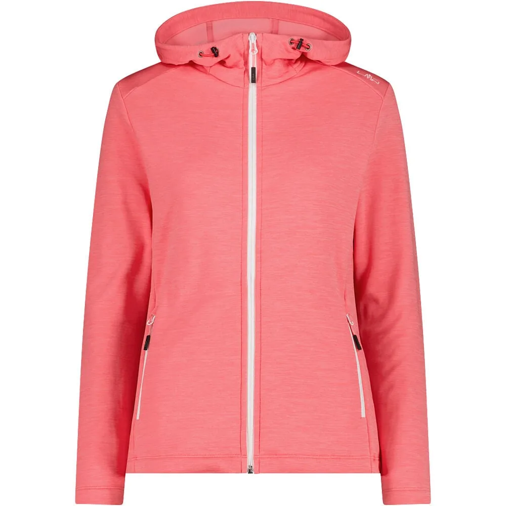 Woman jacket fix hood Sudaderas Montaña Mujer Naranja (36) - CMP - FashionsVida