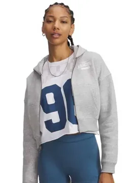 Sweat-shirt à Zip Icon Fleece Novelty Gray L - Under armour - FashionsVida
