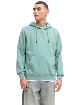 Felpa Con Cappuccio Soho Mineral Blue M
