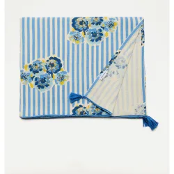 Kikoy print raya flor con bolso