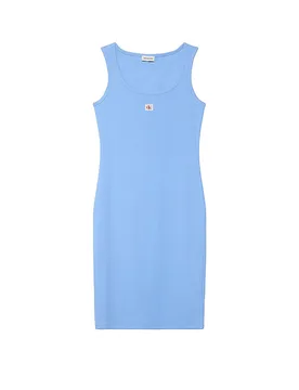 Midikleid azul claro M - Calvin Klein - FashionsVida