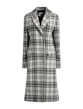 Msgm Abrigo Mujer Blanco 38 Mujer