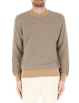 Maglione girocollo BOSS BEIGE S
