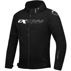 Giubbotto Moto FIERCE Nero Grigio Bianco taglia 2XL