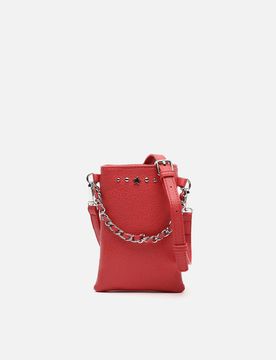 Yakus-1 Mini-Handytasche mit Schulterriemen und Metall-Details ED