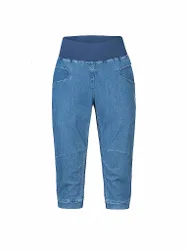 Damen Kletterjeans Chain Capri 3/4 blau 36 W