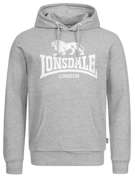 Sweat à Capuche Fremington Marl Grey S - Lonsdale - FashionsVida