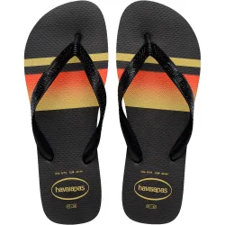 Hav top basic chanclas hombre Negro (4344)