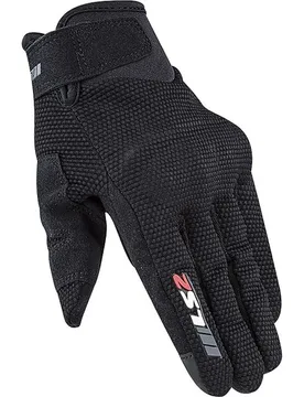 Guanti Moto da Donna In Tessuto Traforati RAY Lady Nero taglia XS - LS2 - FashionsVida