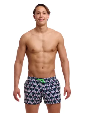 Shorty Swimming Shorts Sitting Duck L Men - Funky Trunks - FashionsVida