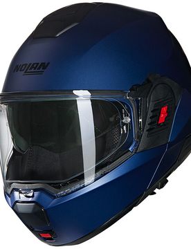 Casco Moto Modulare P/J N120-1 CLASSICO NOBILE 313 Blu taglia XS