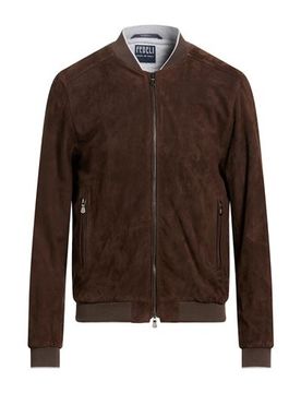 Jacke & Anorak Herren Dunkelbraun 50,56 Herren