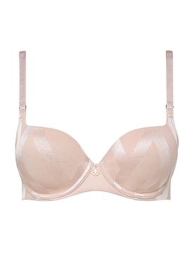 Sujetador con aros suaves GLAZE rosa beige 80D