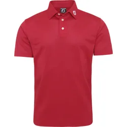 FootJoy Polo Stretch Pique, rot xs