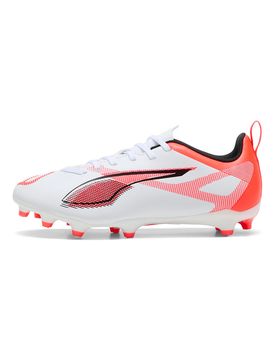 Scarpe da Calcio Bianche e Rosse ULTRA 5 PLAY FG/AG Jr 30