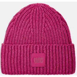 Gorro lana canalé Chunky Rib Beanie W Logo