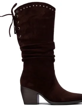 Bottes à Talons 17625603 Brown EU 36 - Refresh - FashionsVida