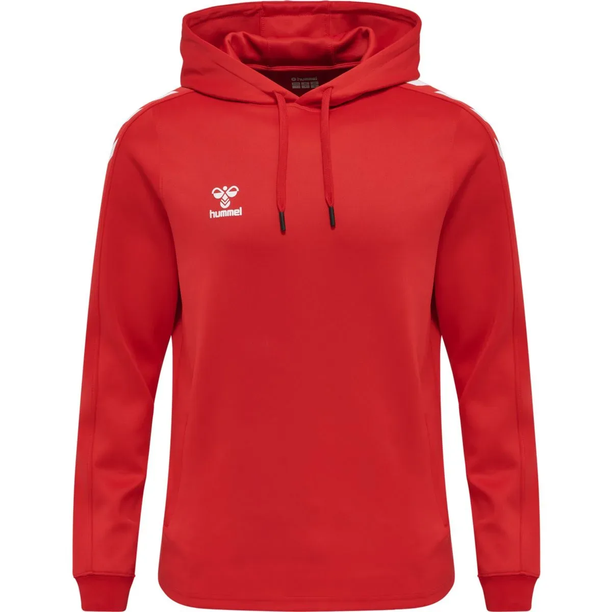Core XK Poly Kapuzensweater, rot 2XL - Hummel - FashionsVida