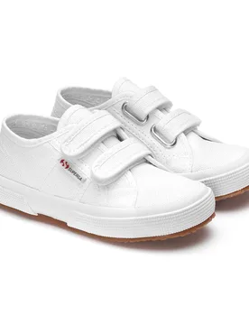 Childrens Unisex Childrens/kids 2750 Jstrap Trainers (Red) - Size Uk 1 Infant - Superga - FashionsVida