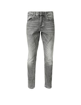 Jeans Straight Tapered Fit grau 36/L34 herren