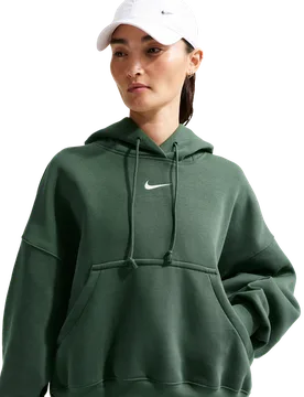 Sportswear Damen Kapuzenpullover - Grün - Größe 36 - Baumwoll-Jersey Green 36 - Nike - FashionsVida
