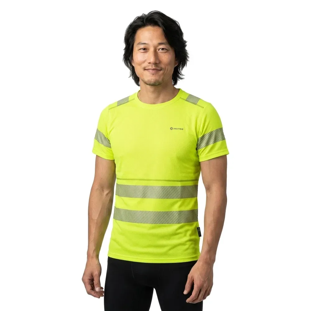 Maglietta A Maniche Corte Bodycool Yellow - Inuteq - FashionsVida