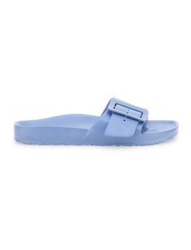 Ciabatte azzurre con fibbia maxi 931 36