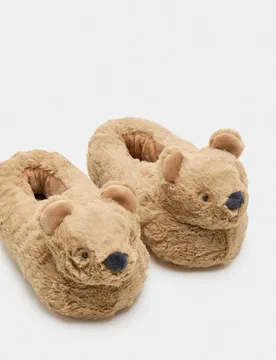 Kids' Spencer Bear™ Sippers (4 Small-6 Large) Brown male - M&S - FashionsVida