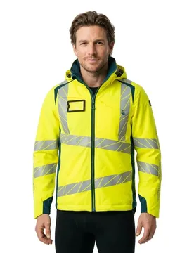 Veste D´hiver Accelerate Safe 19035 Hi-Vis Yellow / Dark Petroleum 4XL