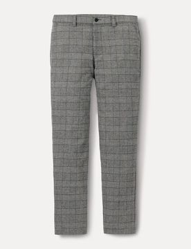 Premium Sport-Flanell Hose, Modern Fit#normale Größen#schlanke Größen#untersetzte Größen, Farbe Grau, 31, innovatives Gewebe leicht und wärmend