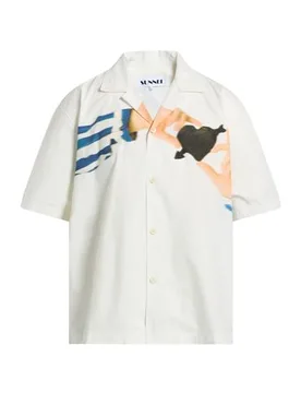 Camisa Hombre Blanco S Hombre - Sunnei - FashionsVida