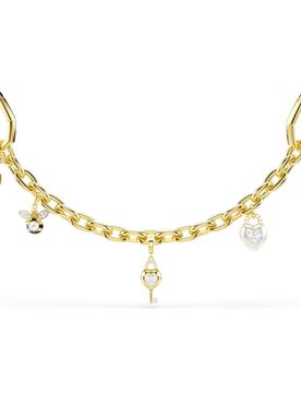 Handtaschen-Charm, Verschiedene Schliffe, WeiÃŸ, Goldlegierungsschicht Unisex OS