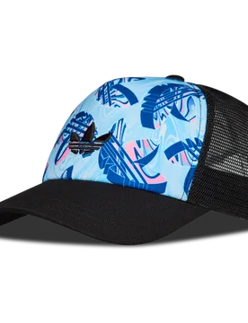 Trucker Unisex Caps - Blue - Size M/L - Blue - Size: Medium - Adidas - FashionsVida