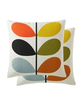 Pure Cotton Multi Stem Cushion Multi - Orla Kiely - FashionsVida