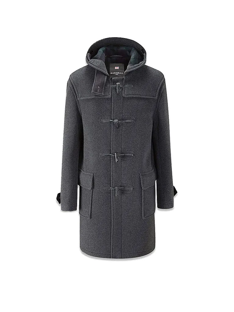 Dufflecoat MORRIS gris L - Gloverall - FashionsVida