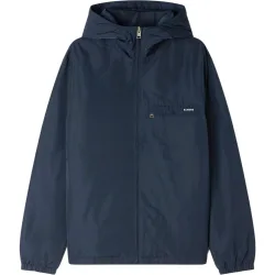 Cazadora bomber cortavientos de hombre de nailon acolchada