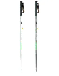Bâtons de trail - Explore Aéro en Aluminium - Taille 120 cm - Noir
