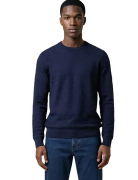 Herren Pullover Blau 512764