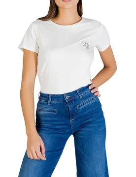 Liu Jo Damen T-Shirt Weiß 499684