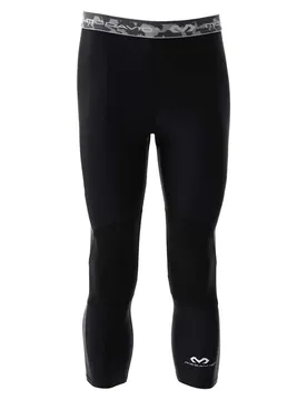 Leggings Dual Layer Knee Support Black S